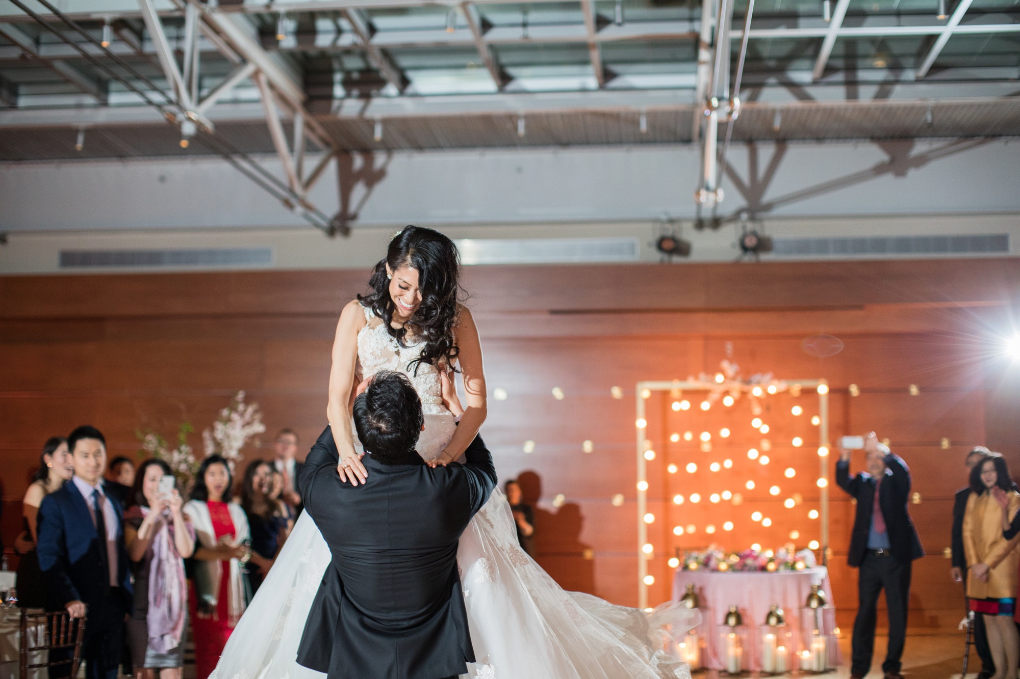 Bride and Groom's first dance at the Kimmel Center