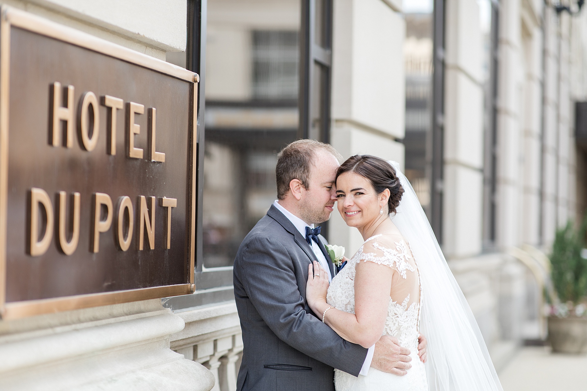 Hotel du Pont Wedding Sign