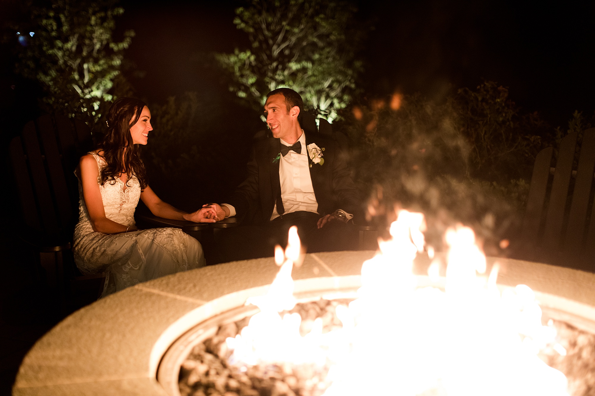 Country House at Bluestone Wedding Firepit