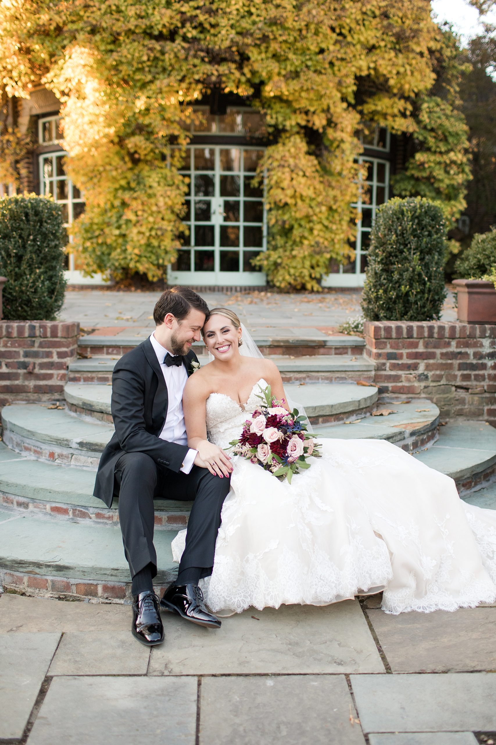 Greenville Country Club Fall Wedding Wilmington Delaware
