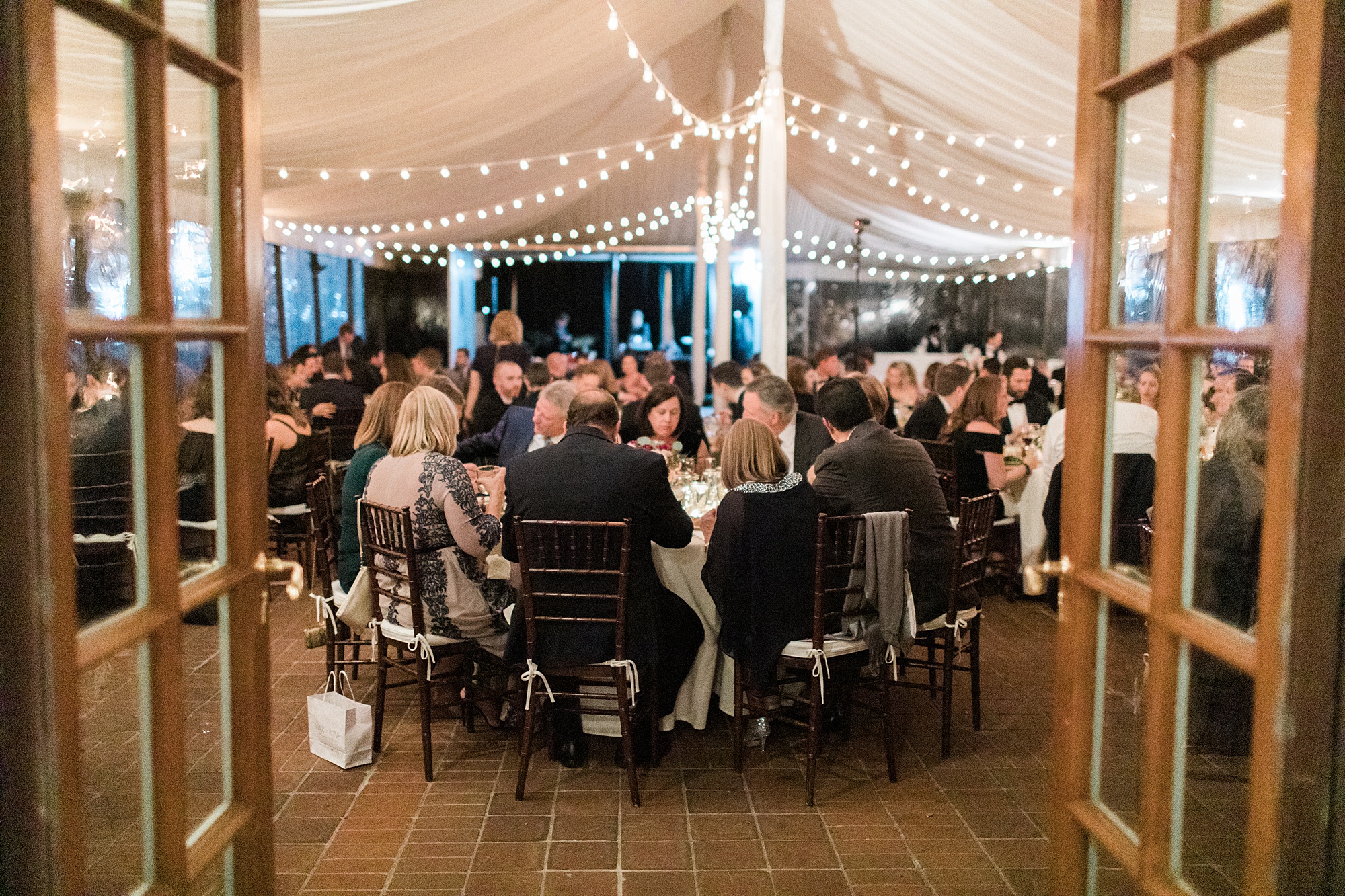 Greenville Country Club Fall Wedding Wilmington Delaware tent reception