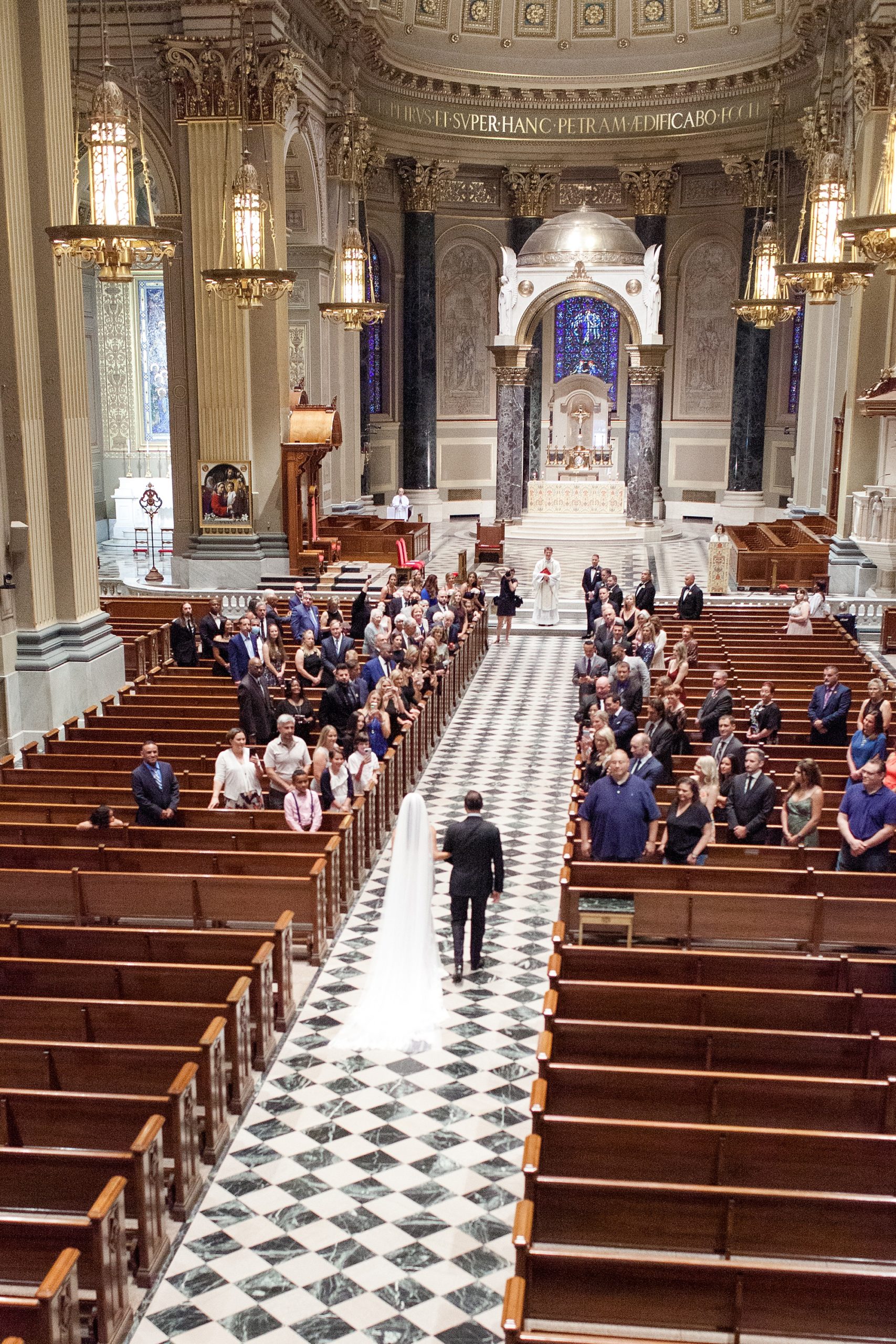 Cathedral Basilica Philadelphia Wedding